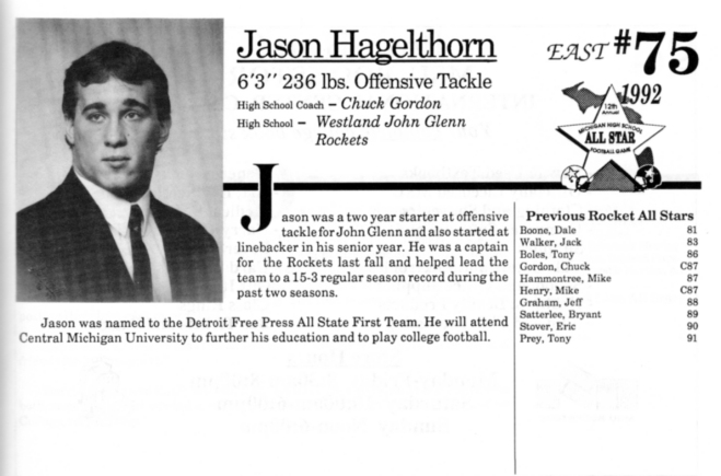 Hagelthrorn, Jason