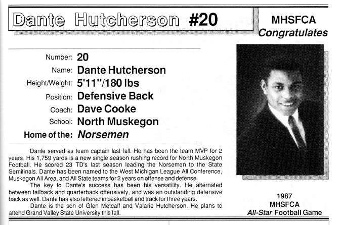 Hutcherson, Dante