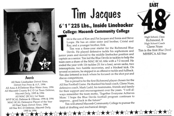 Jacques, Tim