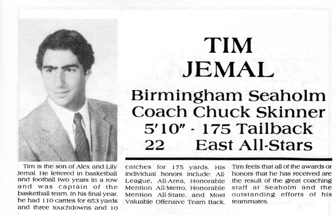 Jemal, Tim