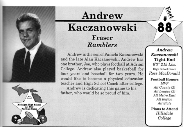 Kaczanowski, Andrew