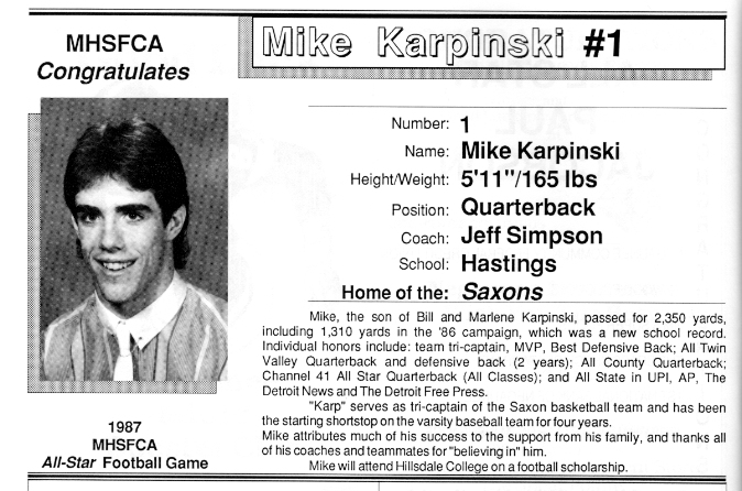 Karpinski, Mike
