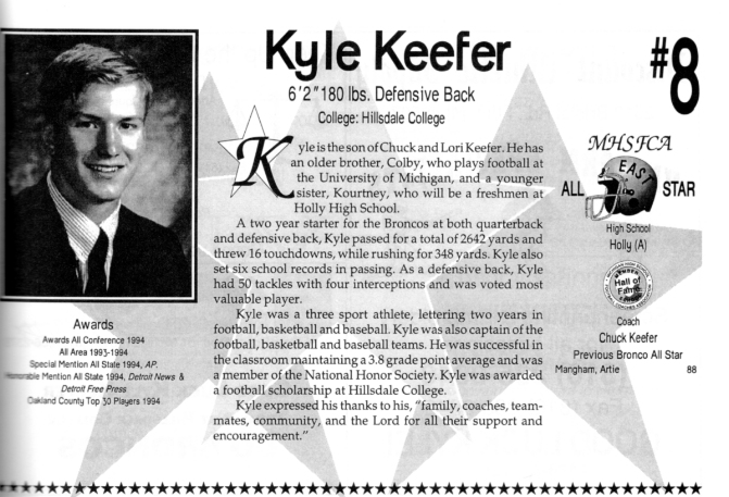Keefer, Kyle