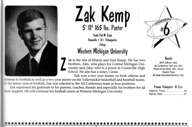 Kemp, Zak