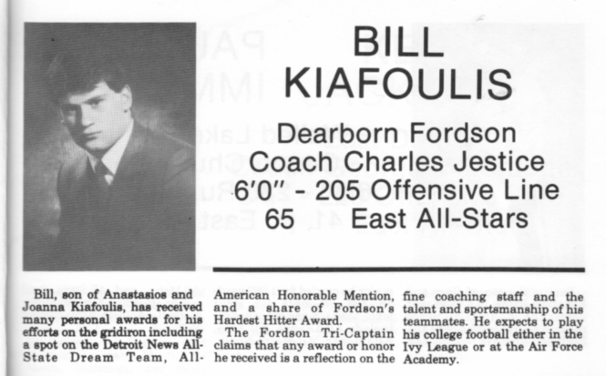 Kiafoulis, Bill