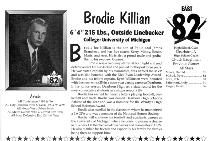 Killian, Brodie