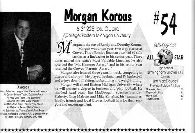 Korous, Morgan