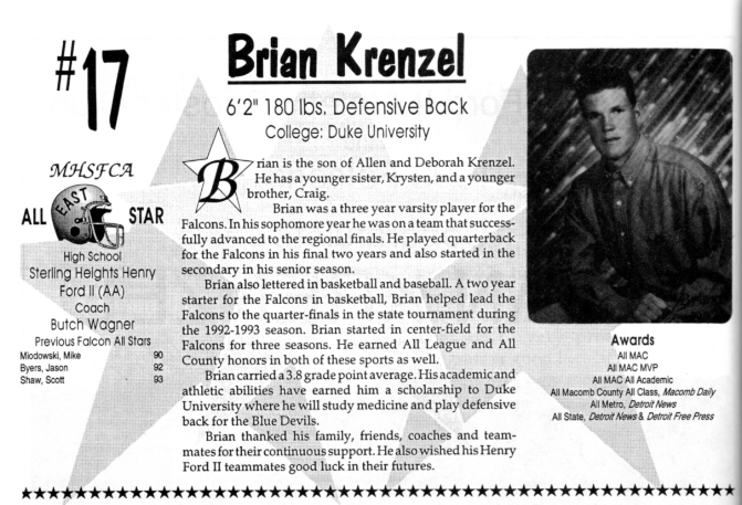 Krenzel, Brian