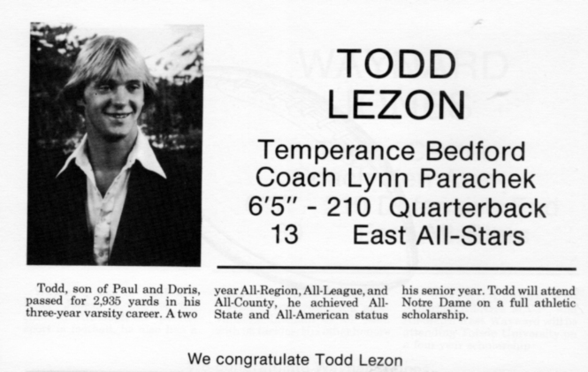 Lezon, Todd