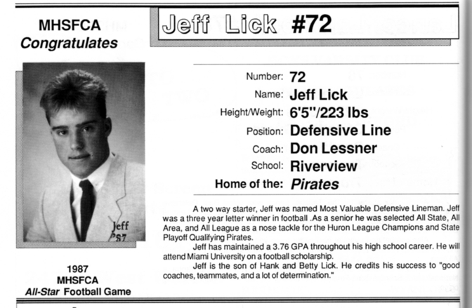 Lick, Jeff