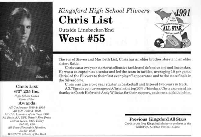 List, Chris