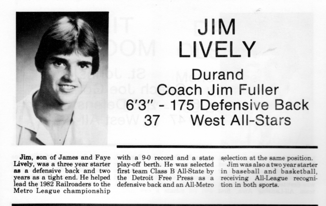 Lively, Jim