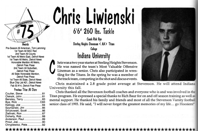 Liwienski, Chris
