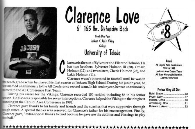 Love, Clarence