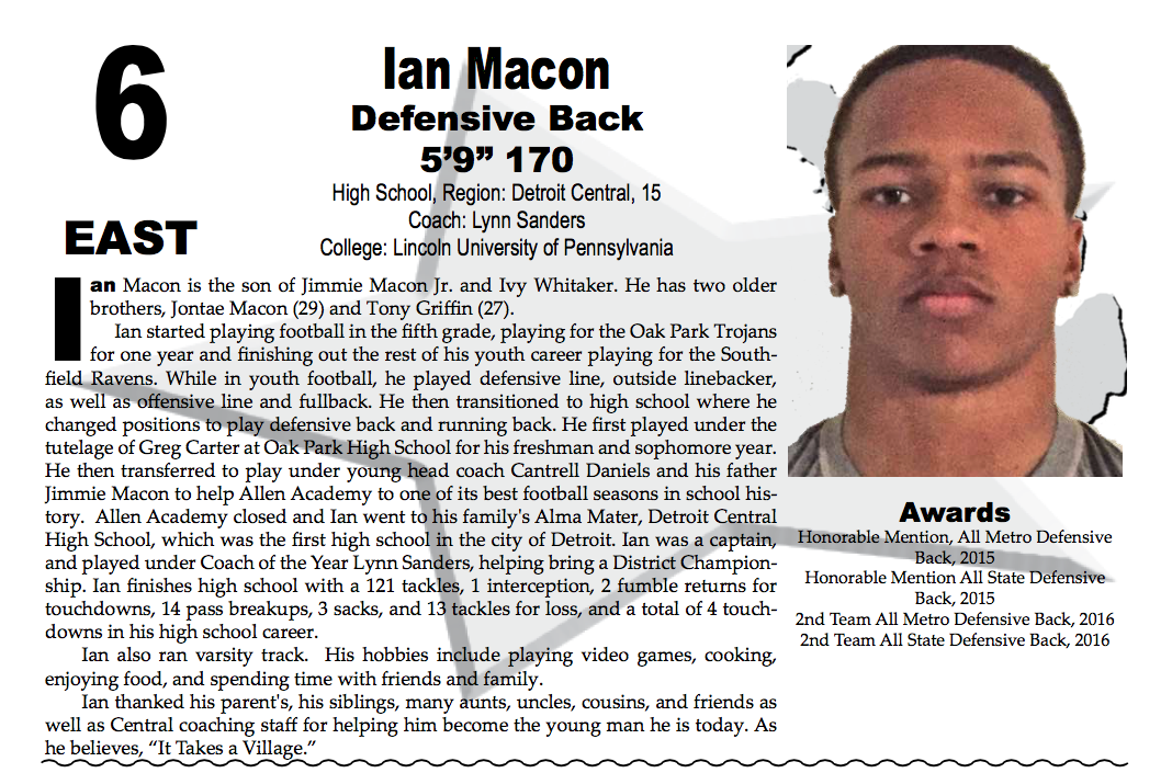 Macon, Ian