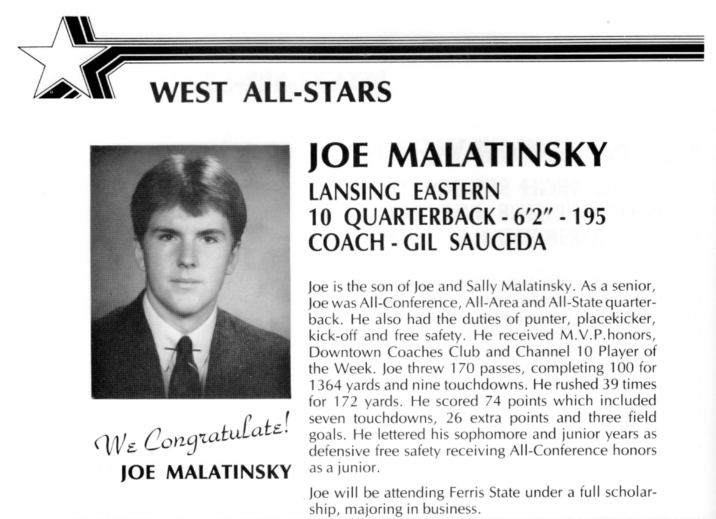 Malatinsky, Joe