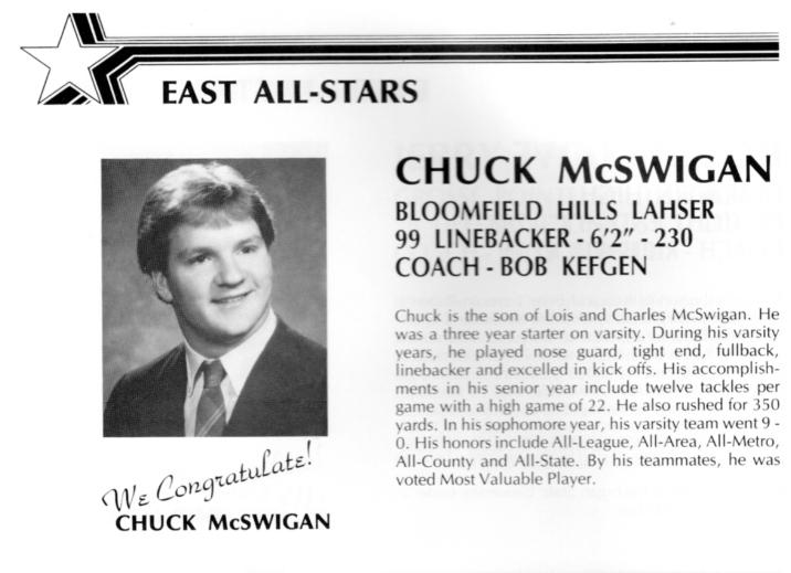 McSwigan, Chuck