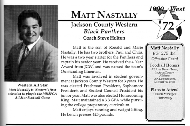 Nastally, Matt