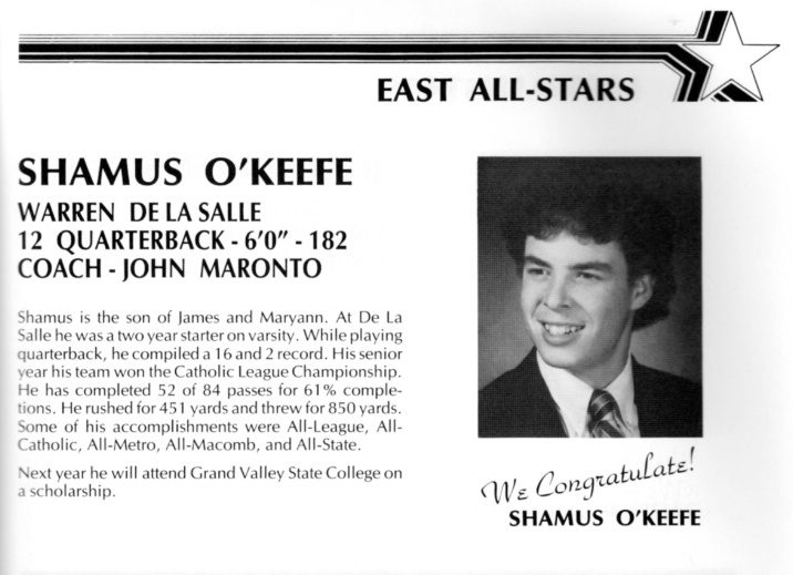O'Keefe, Shamus