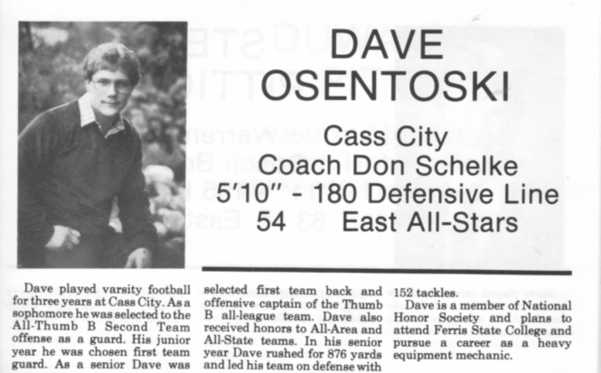 Osentoski, Dave