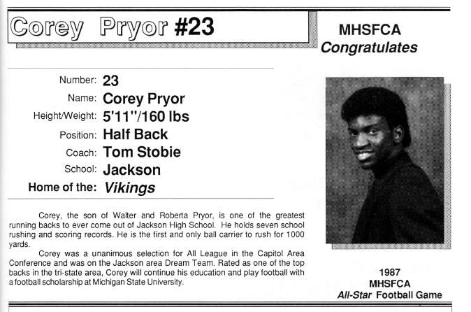 Pryor, Corey