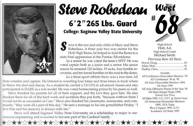 Robedeau, Steve