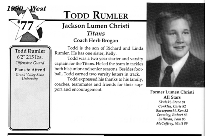 Rumbler, Todd