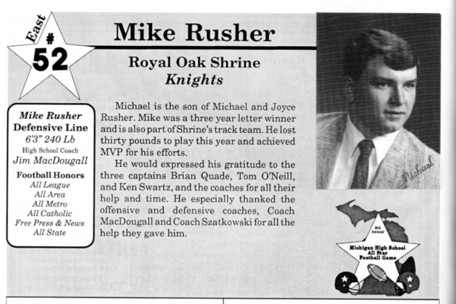 Rusher, Mike