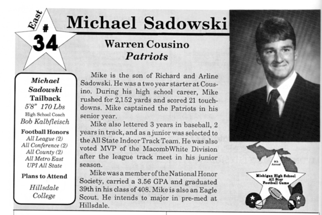 Sadowski, Michael