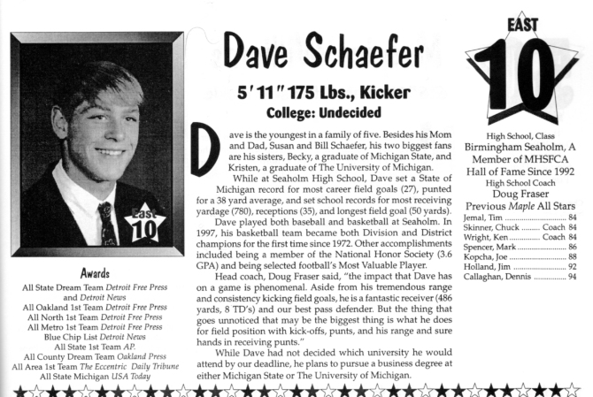Schaefer, Dave