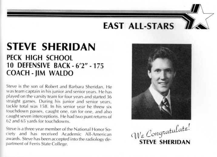 Sheridan, Steve