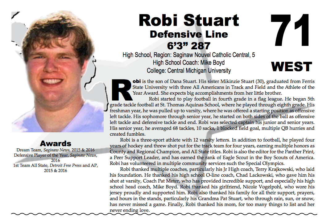 Stuart, Robi