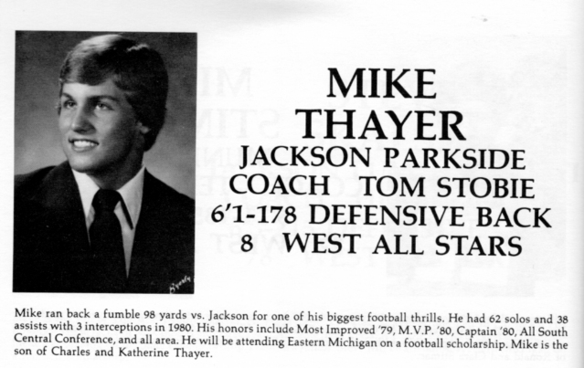 Thayer, Mike