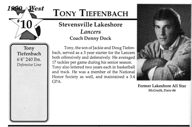 Tiefenbach, Tony