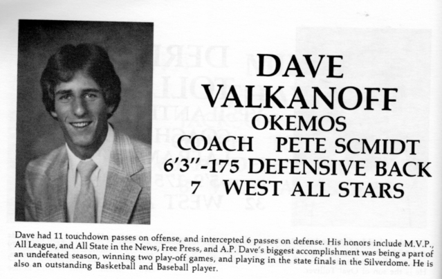 Valkanoff, Dave