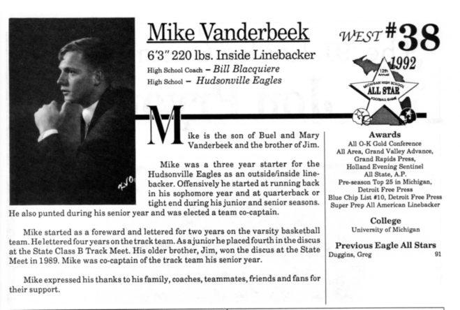 Vanderbeek, Mike