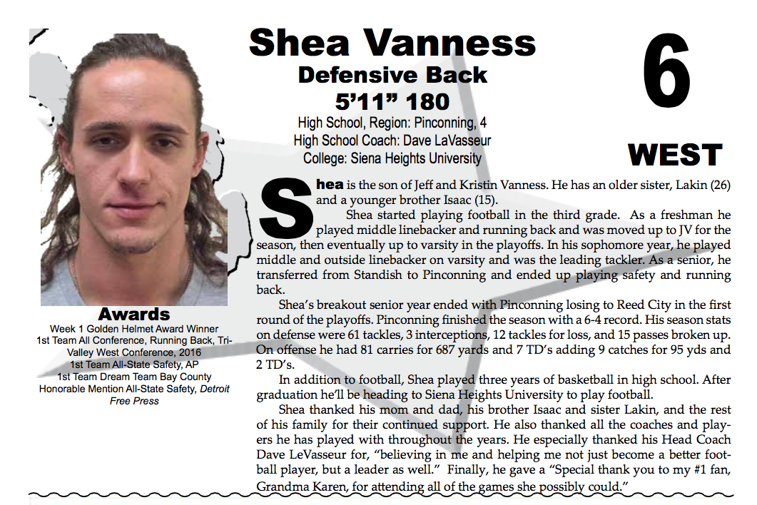 Vanness, Shea
