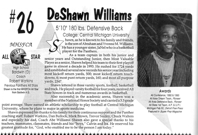 Williams, DeShawn