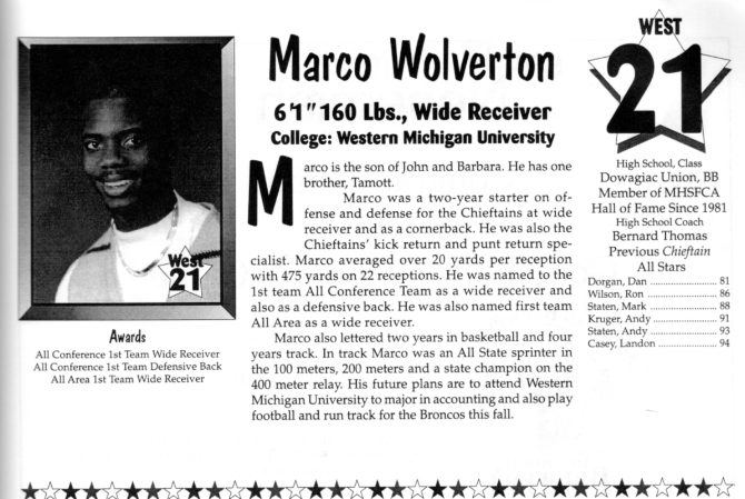 Wolverton, Marco