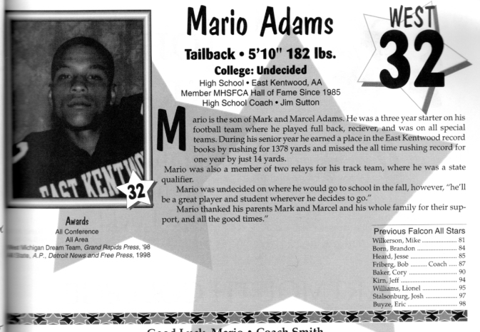 Adams, Mario