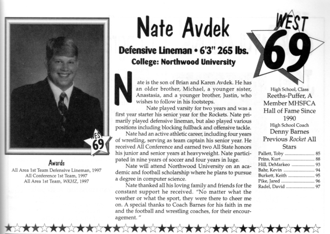 Avdek, Nate