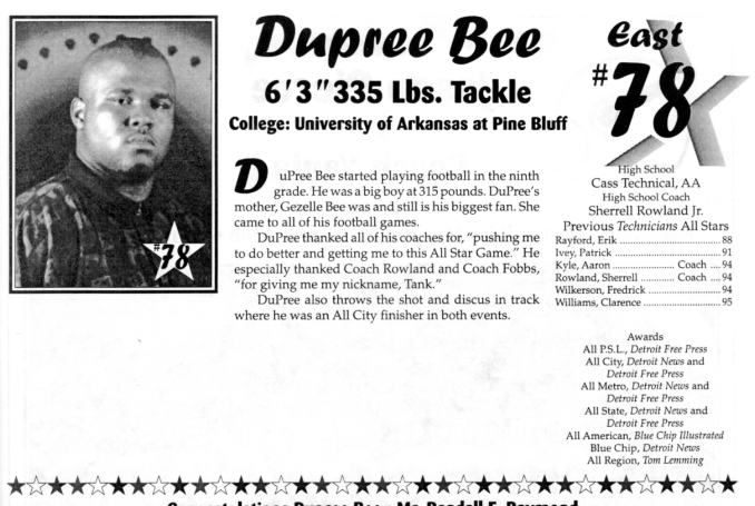 Bee, Dupree