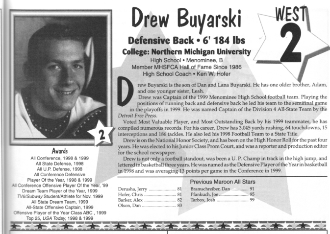 Buyarski, Drew