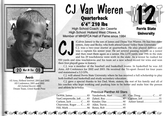 Van Wieren, CJ