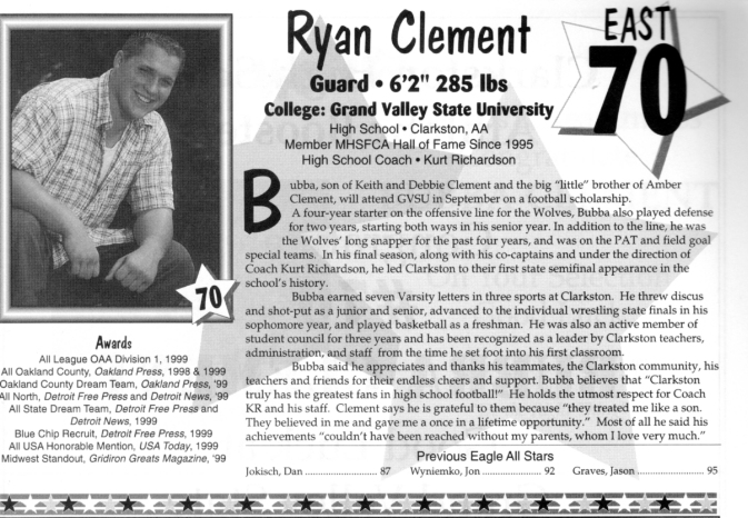 Clement, Ryan
