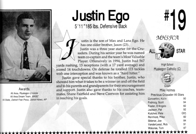 Ego, Justin
