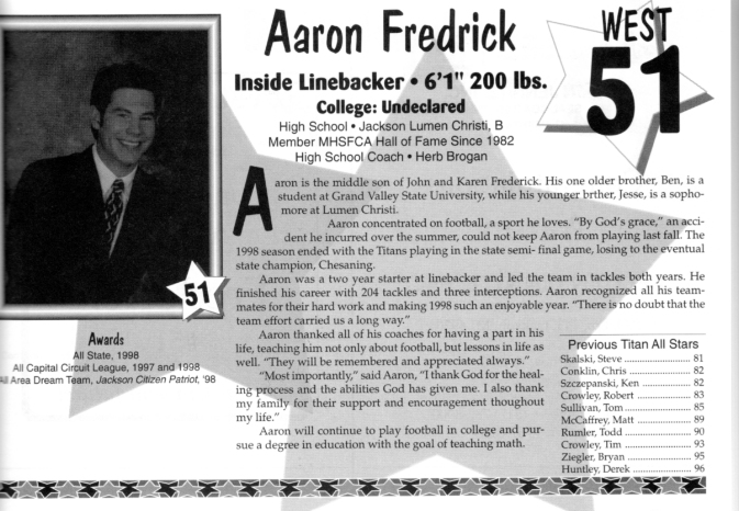 Fredrick, Aaron