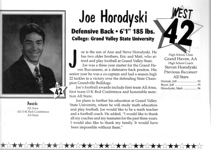 Horodyski, Joe