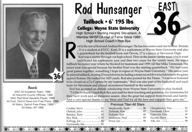 Hunsanger, Rod