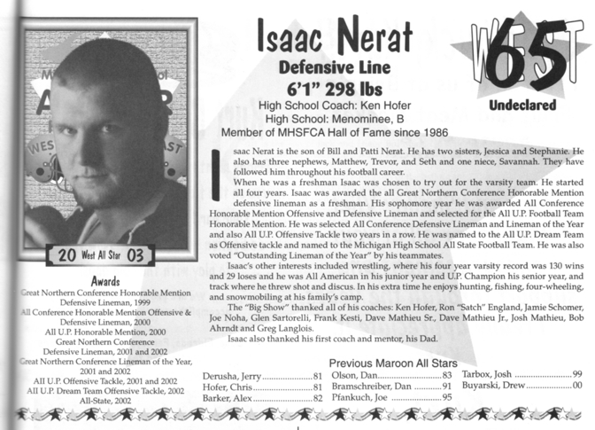 Nerat, Isaac